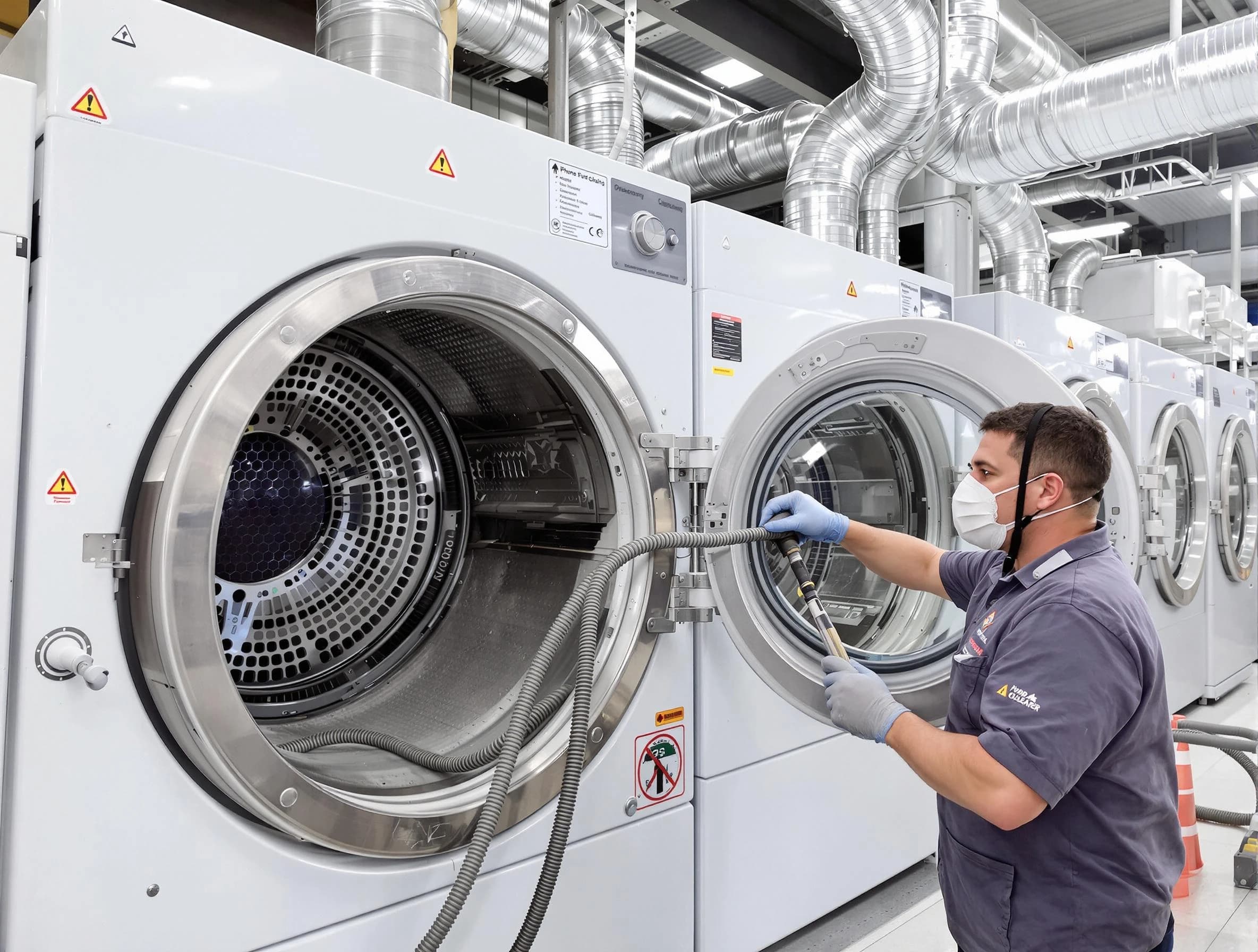 Industrial-grade dryer vent cleaning by McKeesport Dryer Vent Cleaning in McKeesport