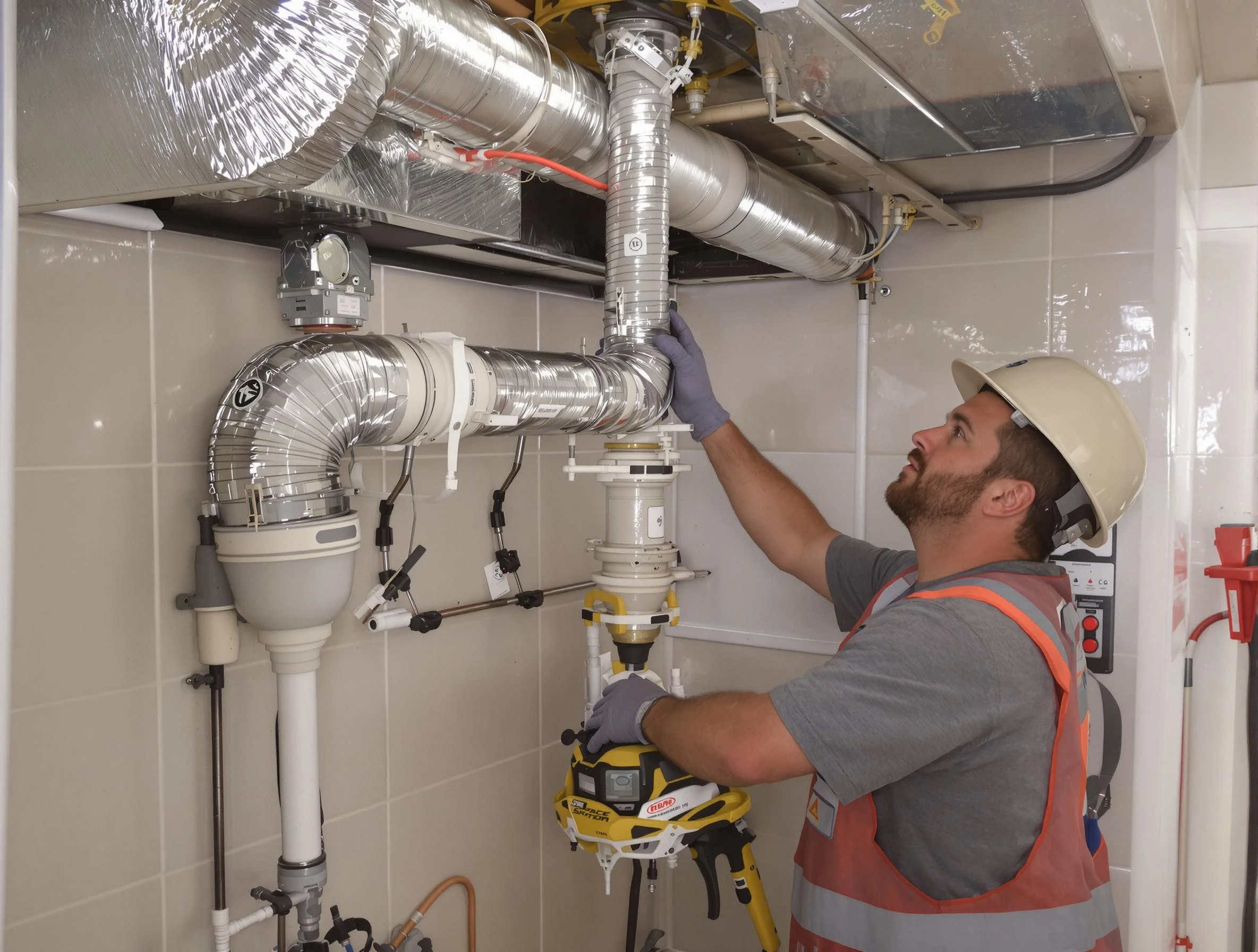 McKeesport Dryer Vent Cleaning expert performing professional dryer vent repair and installation in McKeesport