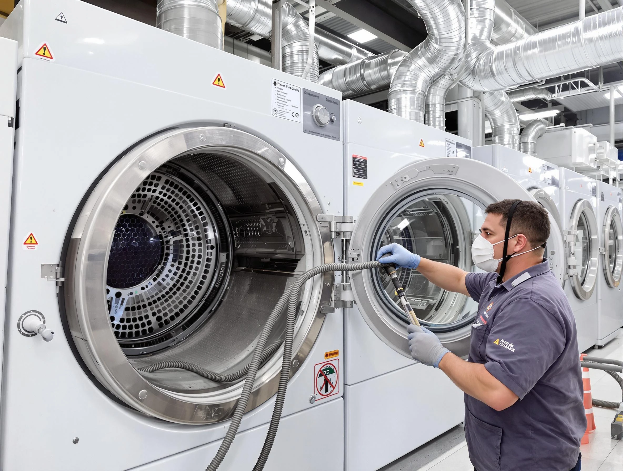 Industrial-grade dryer vent cleaning by McKeesport Dryer Vent Cleaning in McKeesport